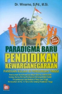 Image of Paradigma Baru Pendidikan Kewarganegaraan : Panduan Kuliah Di Perguruan Tinggi