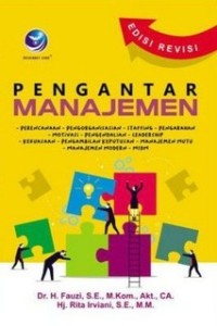 Image of Pengantar Manajemen