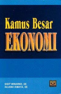 Image of Kamus Besar Ekonomi