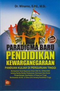 Image of Paradigma Baru Pendidikan Kewarganegaraan : Panduan Kuliah Di Perguruan Tinggi