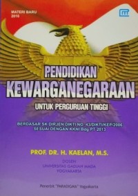 Image of Pendidikan Kewarganegaraan Untuk Perguruan Tinggi