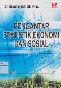 Image of Pengantar Statistik Ekonomi Dan Sosial