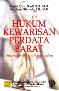 Image of Hukum Kewarisan Perdata Barat : Pewarisan Menurut Undang-Undang