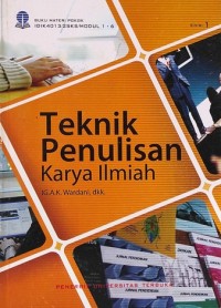 Image of Teknik Penulisan Ilmiah