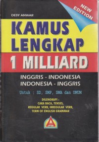 Image of Kamus Lengkap 1 Milliard New Editioan (Inggris-Indonesia-Indonesia Inggris)