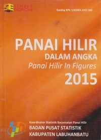 Image of Panai Hilir Dalam Angka Panai Hilir In Figures 2015