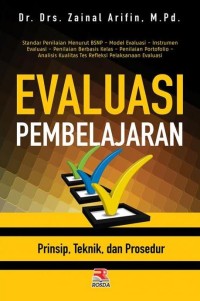 Image of Evaluasi Pembelajaran : Prinsip, Teknik, Dan Prosedur