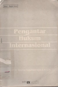 Image of Pengantar Hukum Internasional